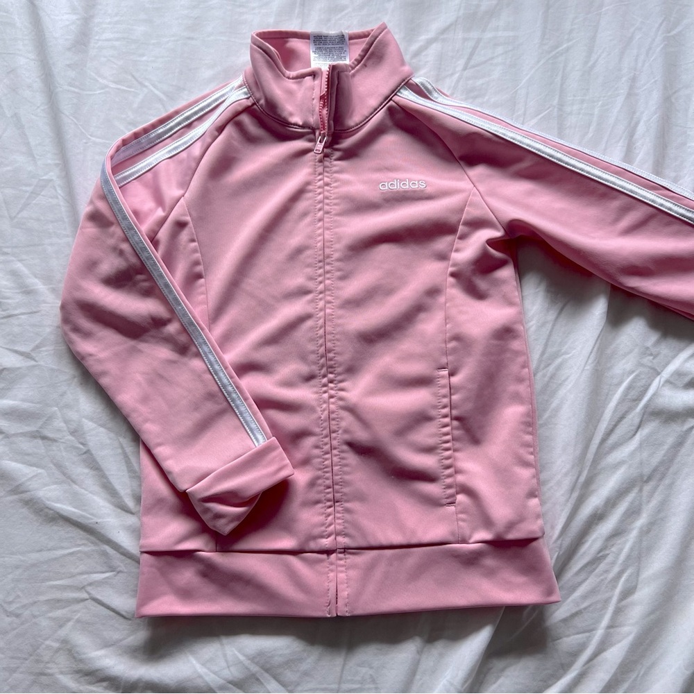 Pink Adidas Track jacket